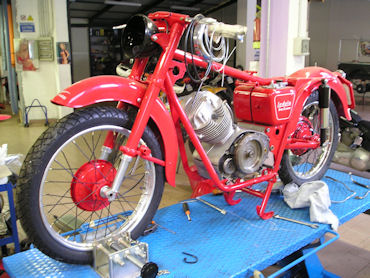 Restauro Moto Guzzi Lodola - Restauto moto